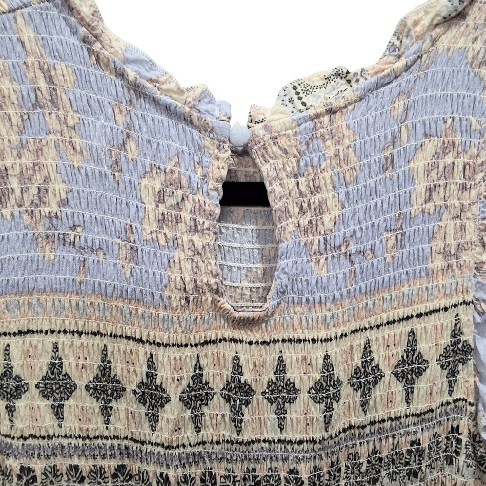 ✨2/$25 Altard State~Women Smock Neck Maxi Dress~Boho Sleeveless~Cottagecore~SM - Picture 7 of 11